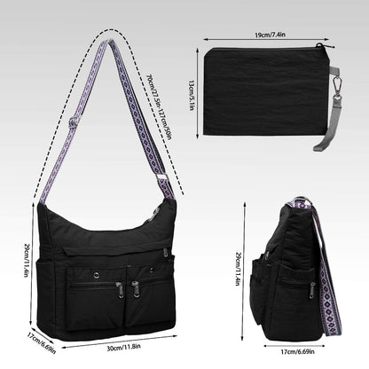Crossbody Bag for Women – 2 Piece, Nylon, Lightweight, Waterproof – detail view 29