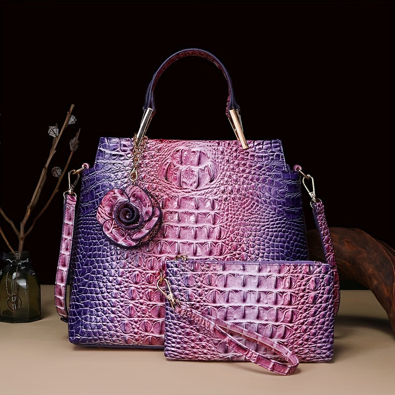 Crossbody Bag for Women – 2-Piece, Polyester, Convertible – detail view 22