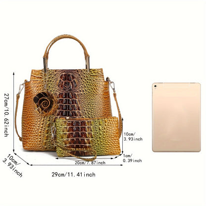 Crossbody Bag for Women – 2-Piece, Polyester, Convertible – detail view 3