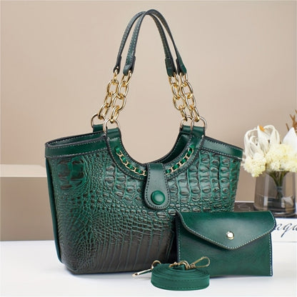 Crossbody Bag for Women – 2-Piece, 7 Colors, PU Leather, Polyester – detail view 15