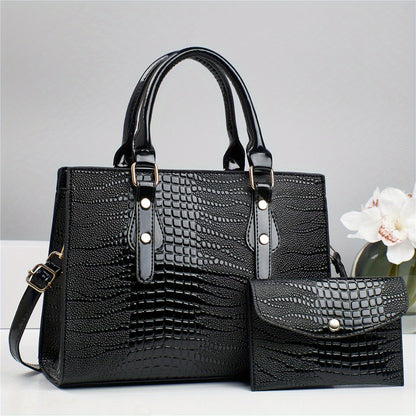 Crossbody Bag for Women – 2-Piece, PU Leather, Large Capacity, for Travel & Work – detail view 21