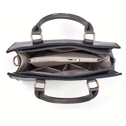 Crossbody Bag for Women – 2-Piece, PU Leather, Large Capacity, for Travel & Work – detail view 10
