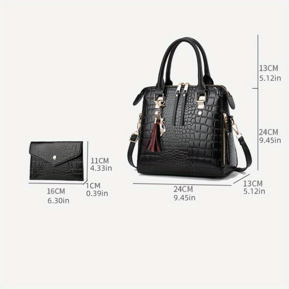 Crossbody Bag for Women – 2pcs, Adjustable Strap – detail view 12