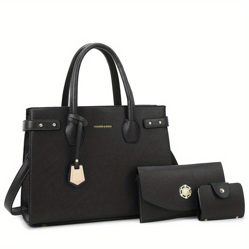 Crossbody Bag for Women – 3-Piece, Large Capacity, for Work & Everyday Use – front view - product view 29
