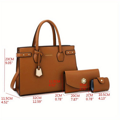Crossbody Bag for Women – 3-Piece, Large Capacity, for Work & Everyday Use – detail view 6
