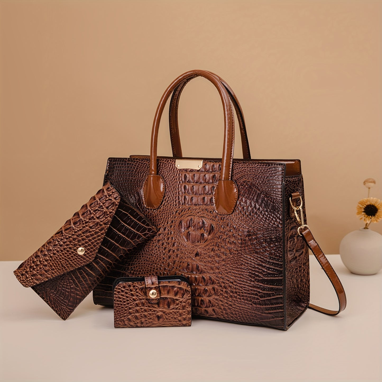 Crossbody Bag for Women – 3 Piece, 6 Colors, Large Capacity, for Travel – detail view 3