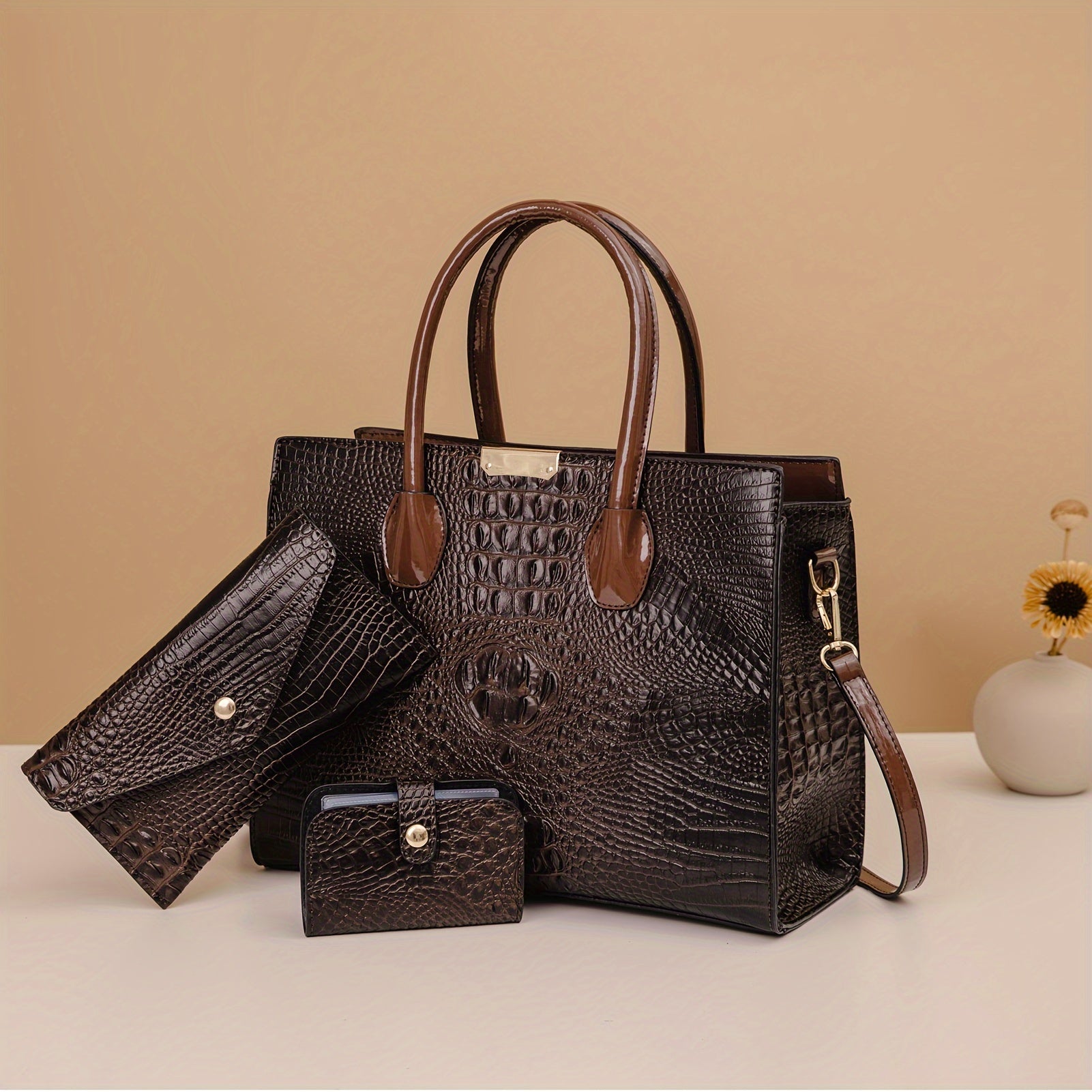 Crossbody Bag for Women – 3 Piece, 6 Colors, Large Capacity, for Travel – alternate view