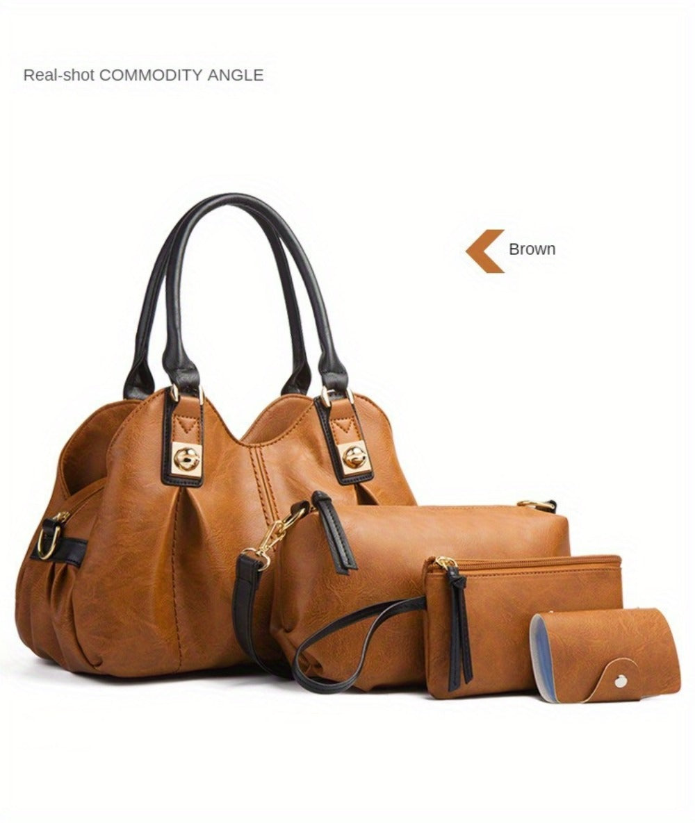Crossbody Bag for Women – 4-Piece, Large Capacity, Multi-Pocket, Adjustable Strap – detail view 18