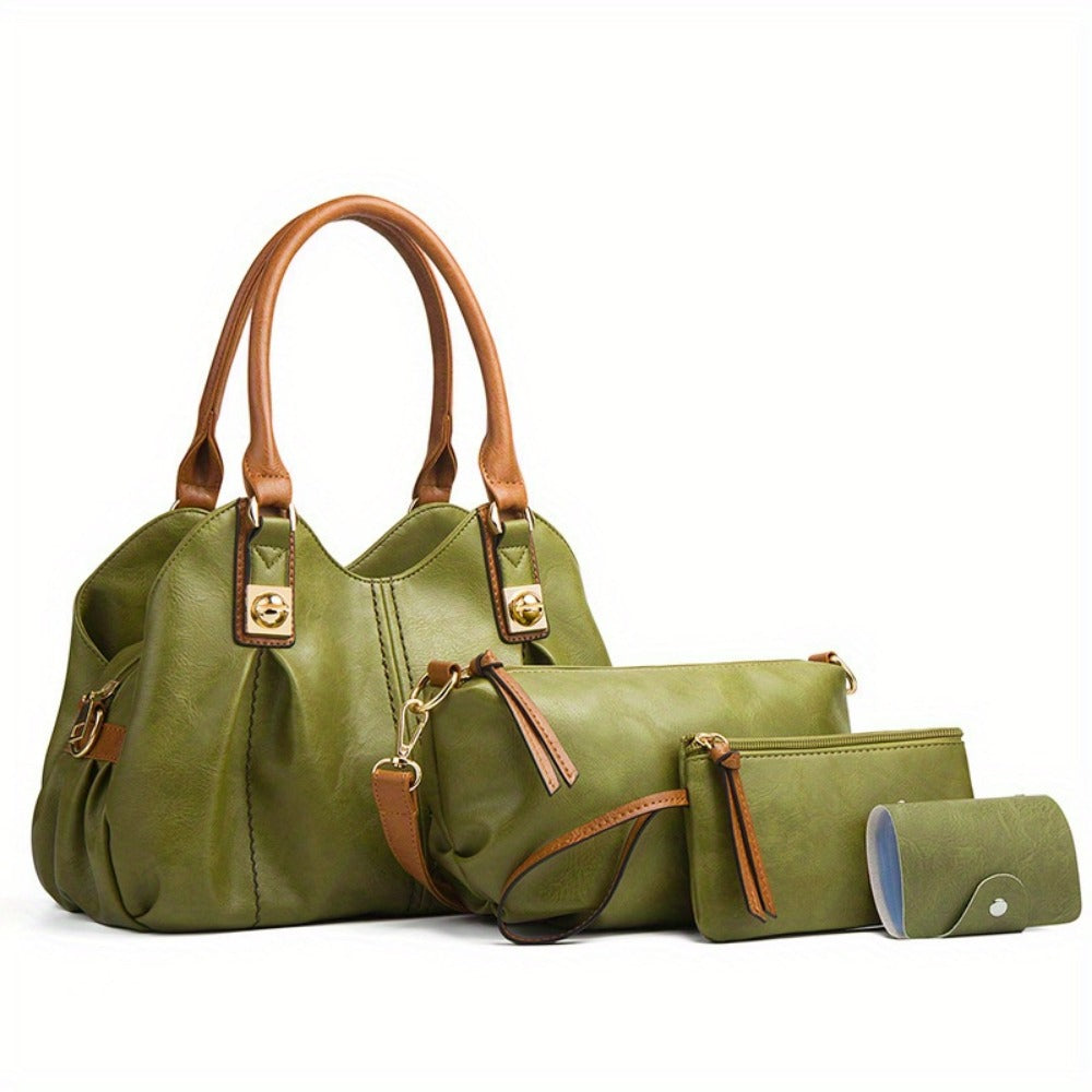 Crossbody Bag for Women – 4-Piece, Large Capacity, Multi-Pocket, Adjustable Strap – detail view 10