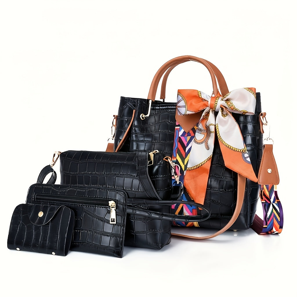 Crossbody Bag for Women – 4 Piece, 16 Colors, Large Capacity – detail view 6
