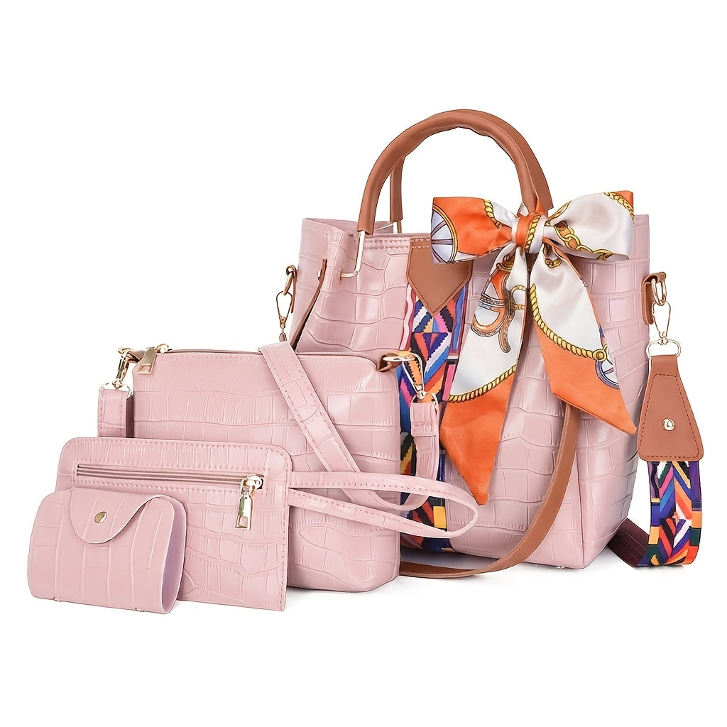 Crossbody Bag for Women – 4 Piece, 16 Colors, Large Capacity – detail view 9
