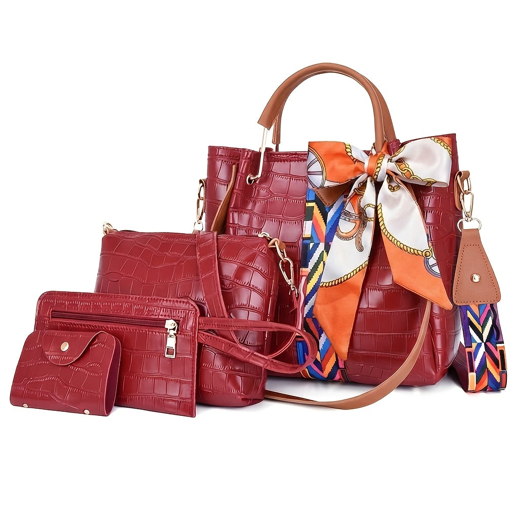 Crossbody Bag for Women – 4 Piece, 16 Colors, Large Capacity – detail view 11