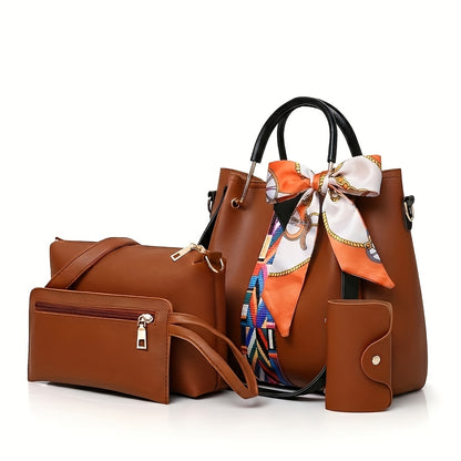 Crossbody Bag for Women – 4 Piece, 16 Colors, Large Capacity – detail view 3