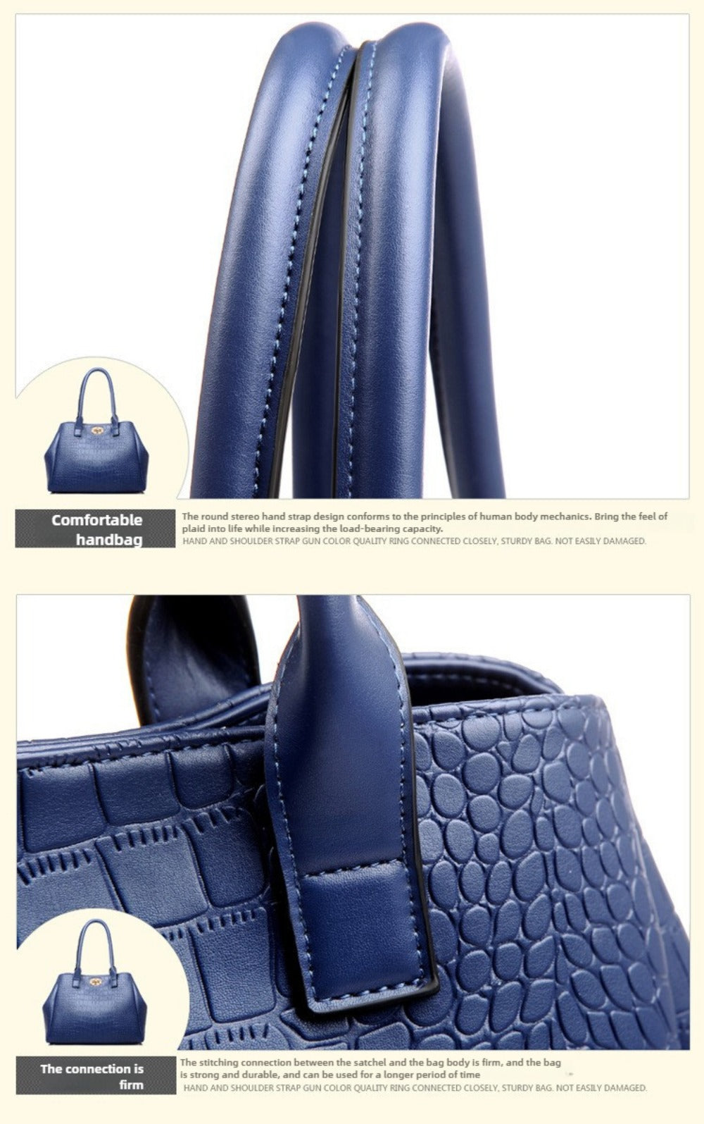 Crossbody Bag for Women – 5-Piece, PU Leather, Large Capacity, Expandable – detail view 15