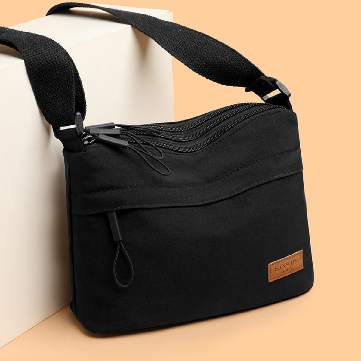 Crossbody Bag for Women – 5-Pocket, Large Capacity, Adjustable Strap, for Work – front view - product view 21