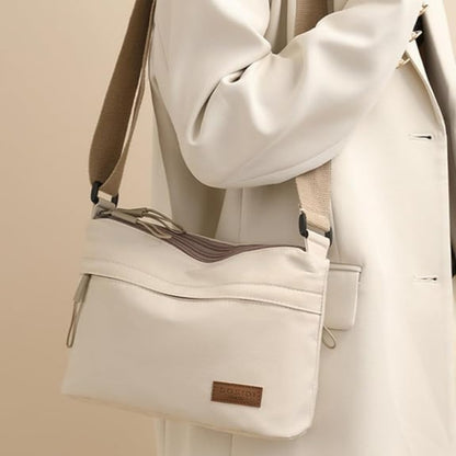 Crossbody Bag for Women – 5 Pockets, Canvas, for Travel & Work – detail view 15