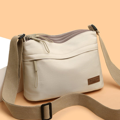 Crossbody Bag for Women – 5 Pockets, Canvas, for Travel & Work – detail view 3