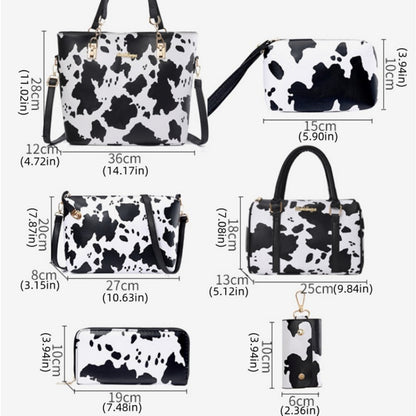 Crossbody Bag for Women – 6-Piece, PU Leather – detail view 11