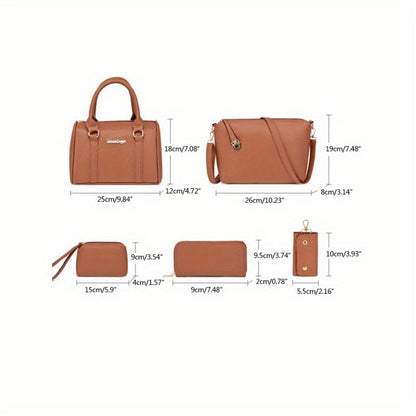 Crossbody Bag for Women – 6-Piece, Adjustable Strap, for Travel & Everyday Use – detail view 34