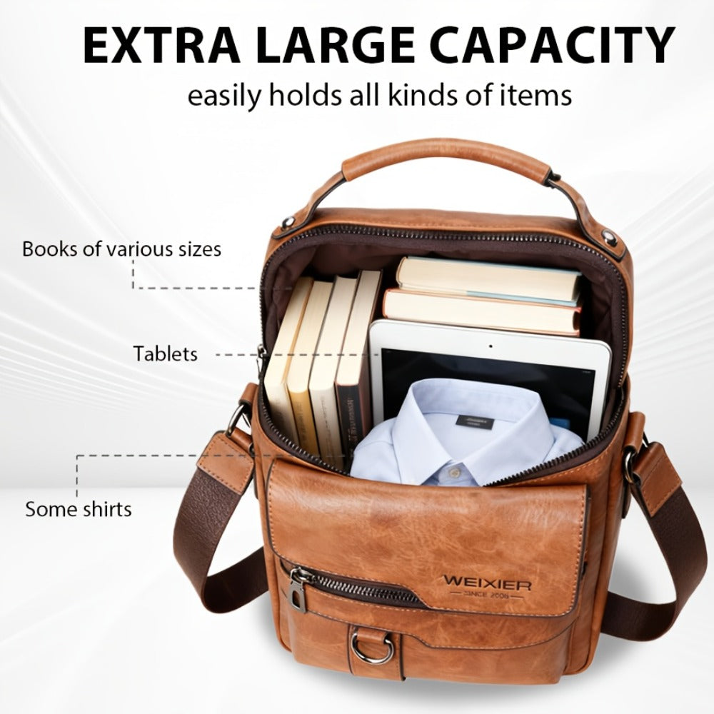 Crossbody Bag – Adjustable Strap, for Travel & Work – detail view 9