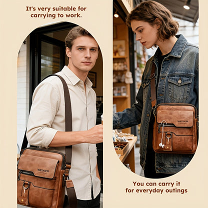 Crossbody Bag – Adjustable Strap, for Travel & Work – detail view 4