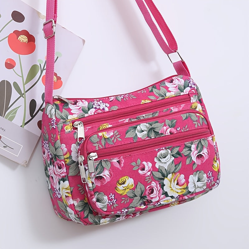 Crossbody Bag for Women – 7 Colors, Canvas, Adjustable Strap, Mini – alternate view
