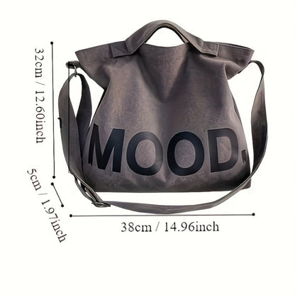 Crossbody Bag for Women – Canvas, Large Capacity, for School & Everyday Use – detail view 5