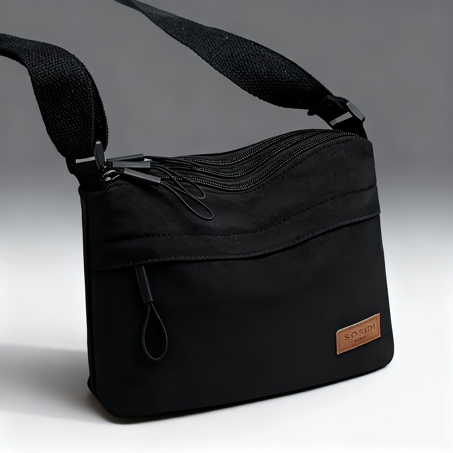 Crossbody Bag for Women – Canvas, Large Capacity, Adjustable Strap, for Everyday Use – alternate view