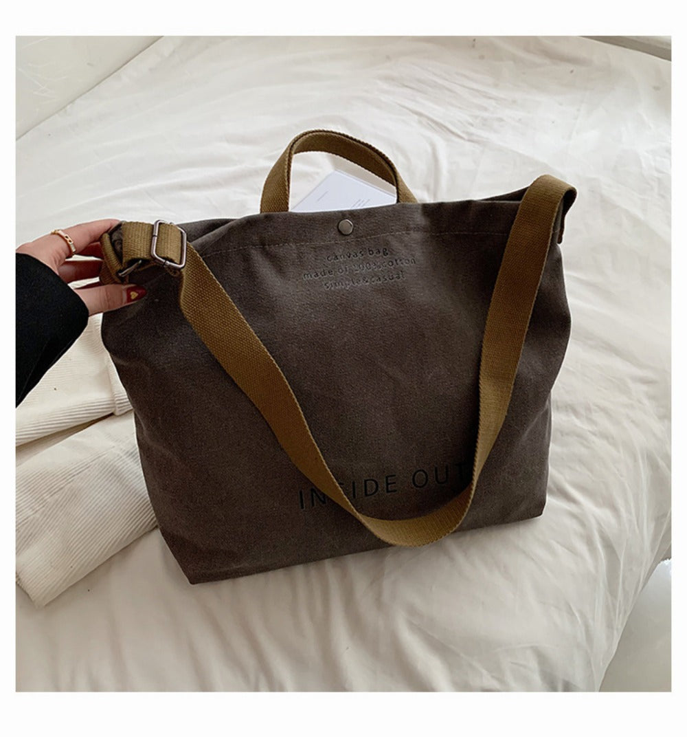 Crossbody Bag for Women – 5 Colors, Canvas, Large Capacity, for Travel & School – detail view 18