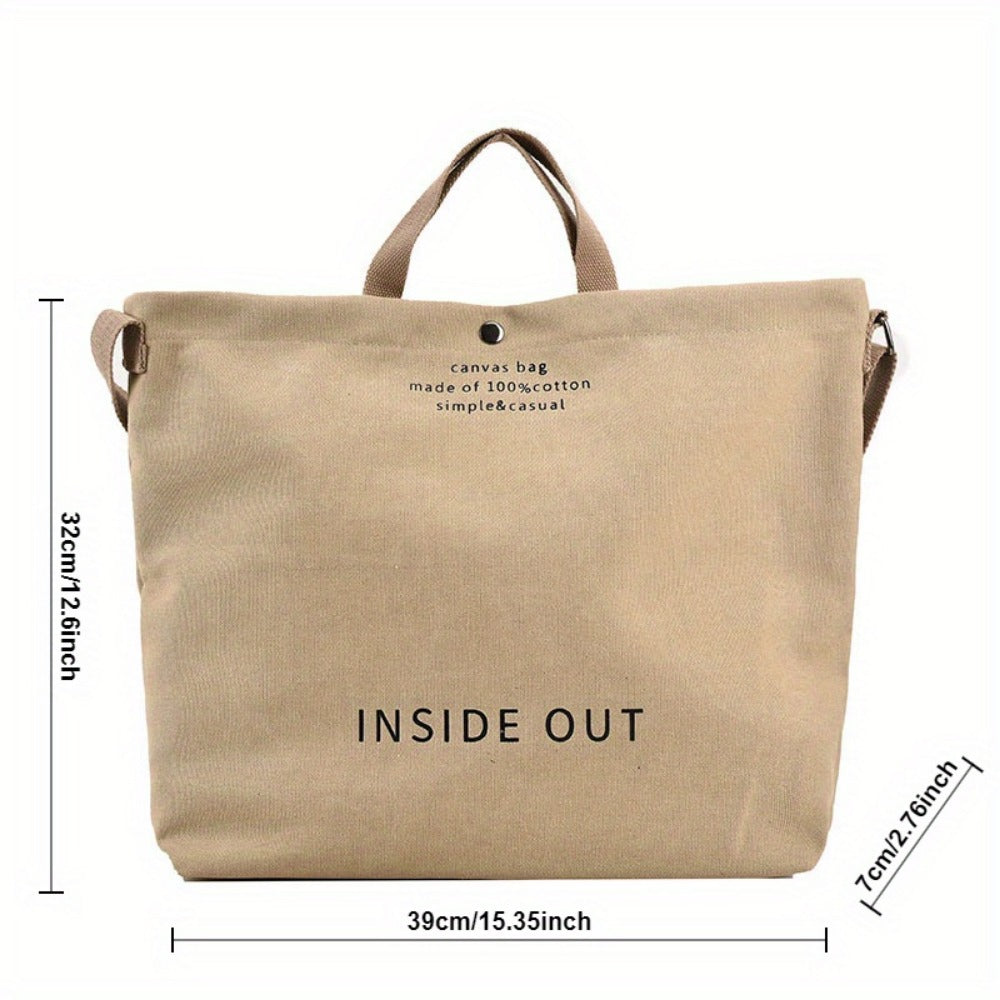 Crossbody Bag for Women – 5 Colors, Canvas, Large Capacity, for Travel & School – detail view 4