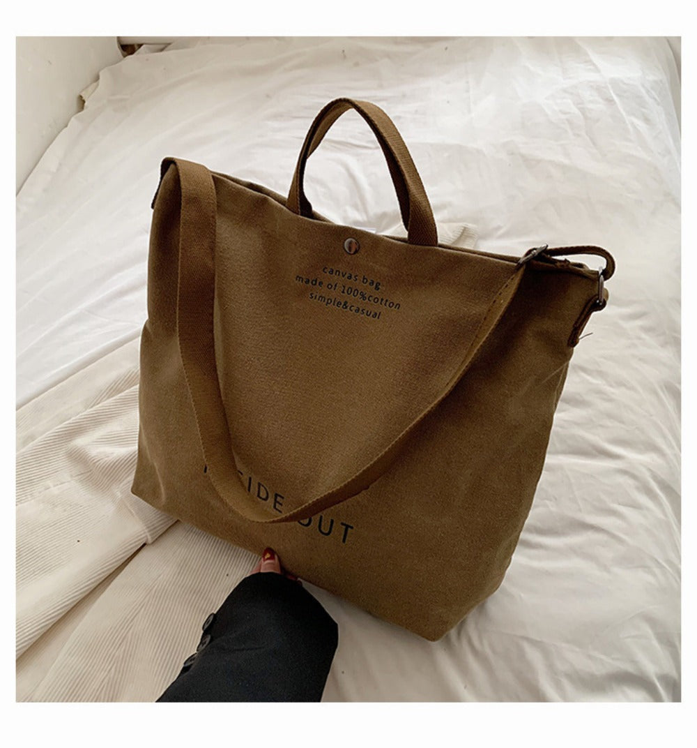 Crossbody Bag for Women – 5 Colors, Canvas, Large Capacity, for Travel & School – detail view 23