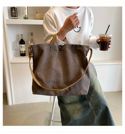 Crossbody Bag for Women – 5 Colors, Canvas, Large Capacity, for Travel & School – detail view 26
