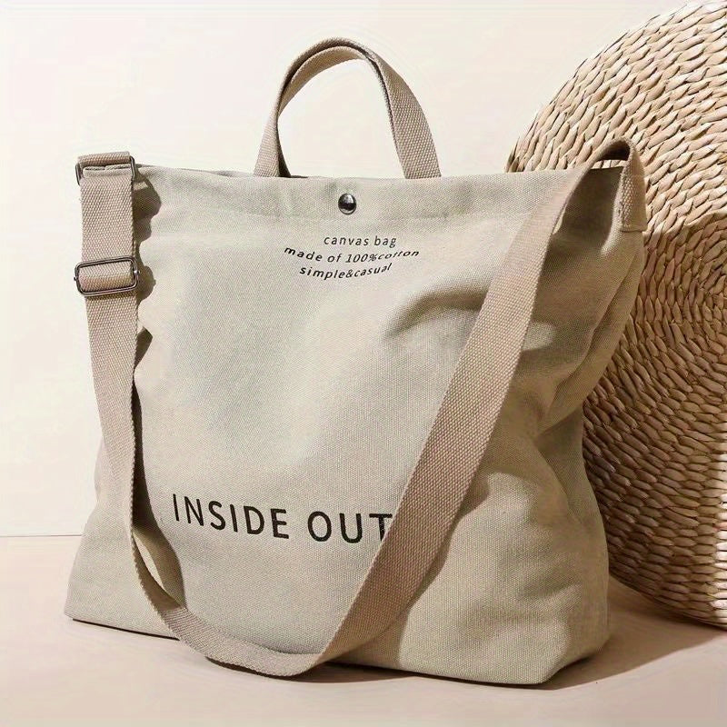 Crossbody Bag for Women – 5 Colors, Canvas, Large Capacity, for Travel & School – detail view 2