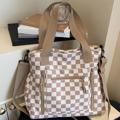 Crossbody Bag for Women – 4 Colors, Corduroy, Large Capacity, for Travel & Work – detail view 3