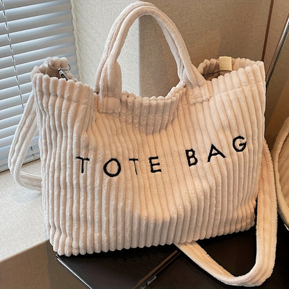 Crossbody Bag for Women – 4 Colors, Corduroy, Large Capacity, Adjustable Strap – detail view 2