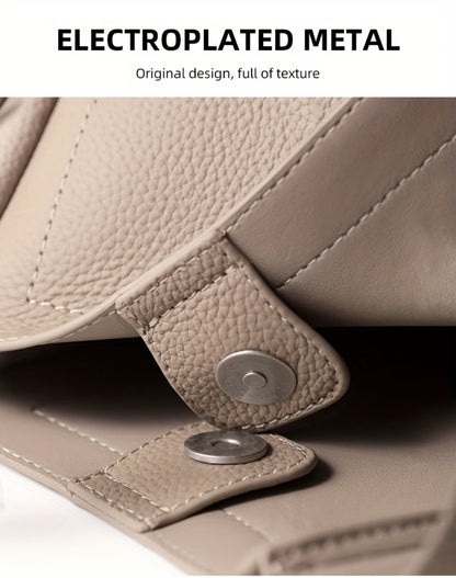 Crossbody Bag for Women – Cowhide Leather Basket Luxury Niche – detail view 15