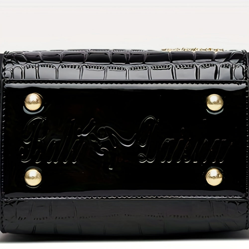 Crossbody Bag for Women – Crocodile Pattern Bucket Multi Functional – detail view 17