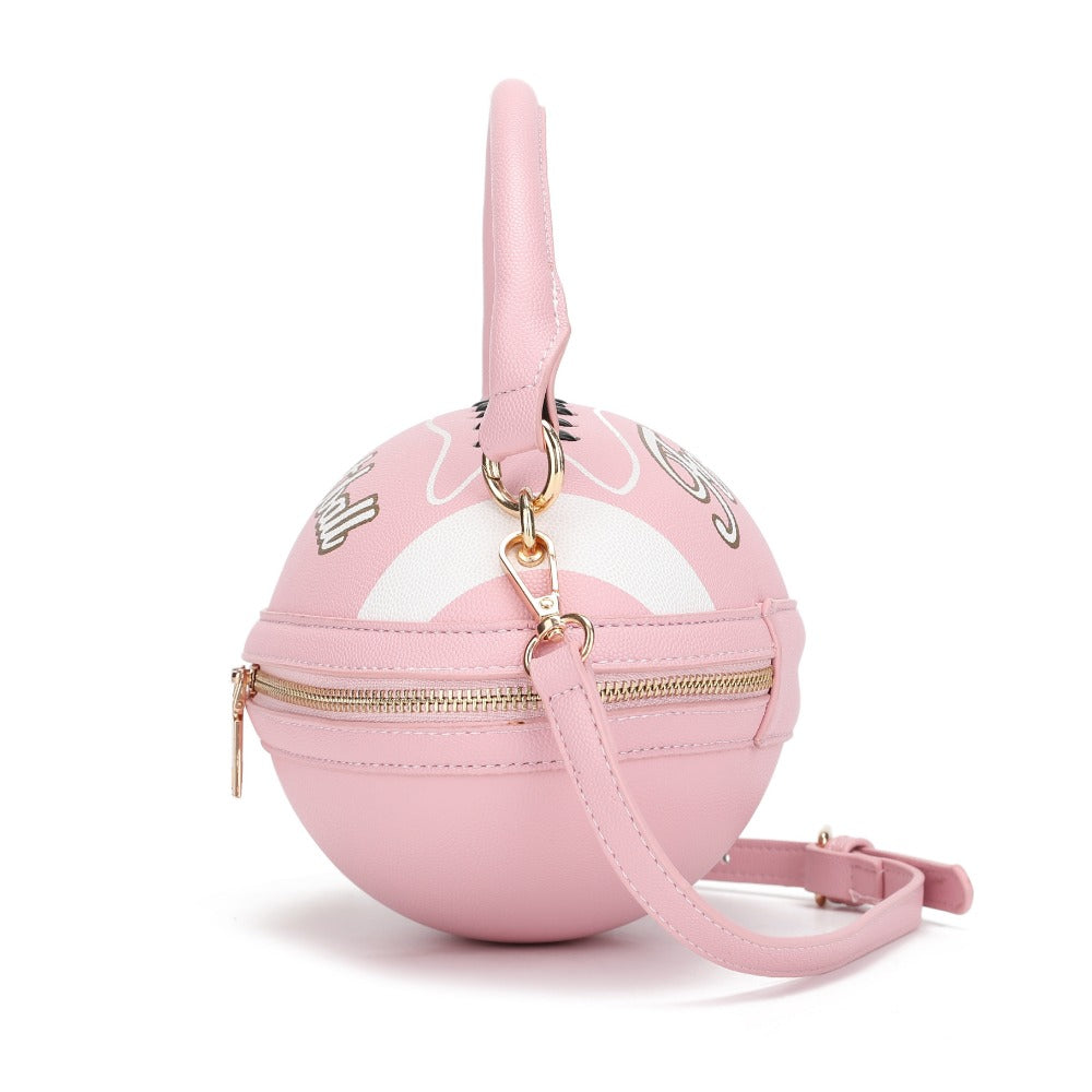 Crossbody Bag for Women – Denim, American Football Style Novelty Rugby – detail view 30
