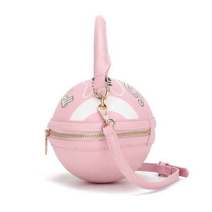 Crossbody Bag for Women – Denim, American Football Style Novelty Rugby – detail view 30