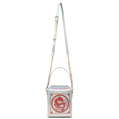 Crossbody Bag for Women – Dragon Pattern Novelty Messenger Removable – detail view 33