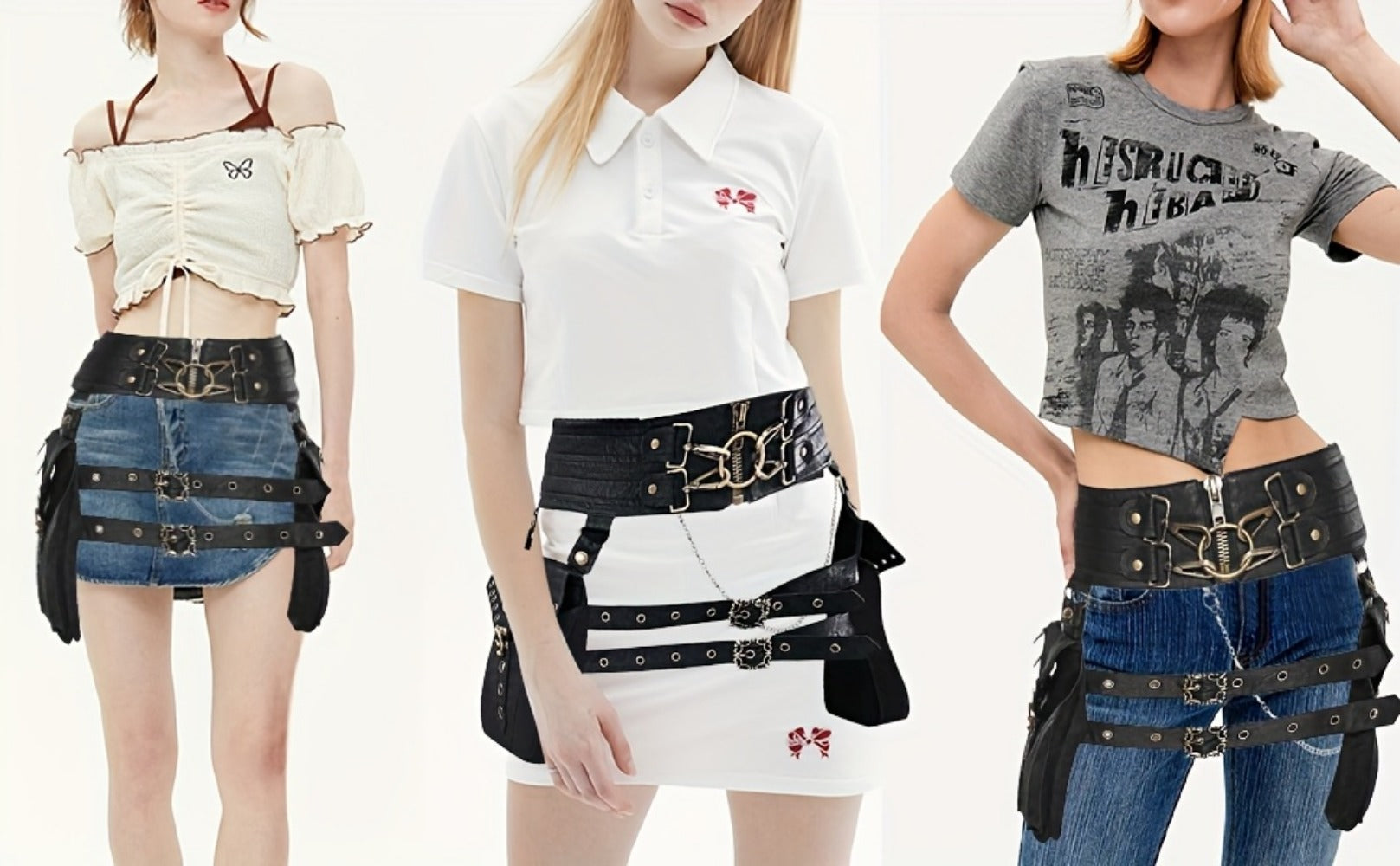 Crossbody Bag for Women – for Everyday Use, Gothic Steampunk Belt Adjustable Waist – detail view 18