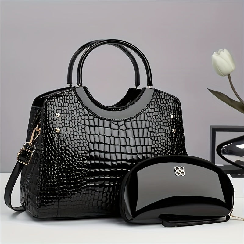 Crossbody Bag for Women – for Everyday Use, Set European American Fashion Multi – front view - product view 9