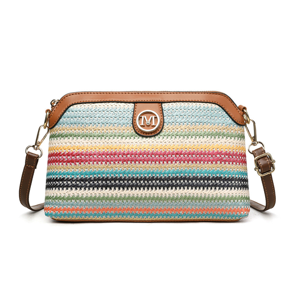 Crossbody Bag for Women – for Everyday Use, Color Block In Zipper Closure – detail view 10