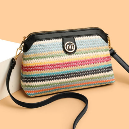 Crossbody Bag for Women – for Everyday Use, Color Block In Zipper Closure – alternate view