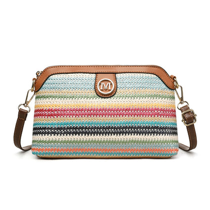 Crossbody Bag for Women – for Everyday Use, Color Block In Zipper Closure – detail view 4