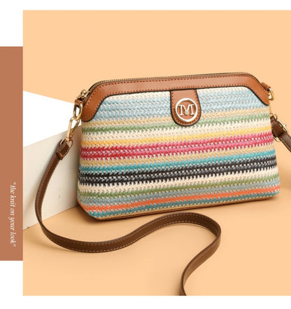 Crossbody Bag for Women – for Everyday Use, Color Block In Zipper Closure – detail view 8