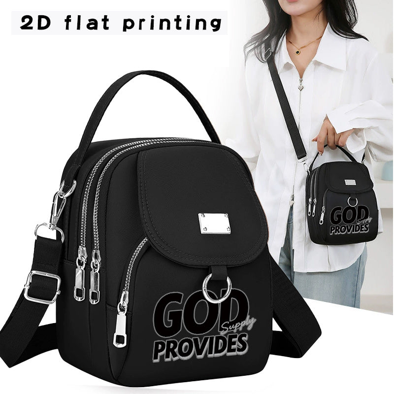 Crossbody Bag for Women – for Work & Everyday Use, 2d Print Pattern Versatile Phone – front view - product view 11