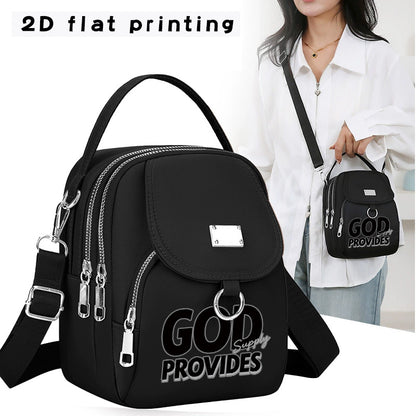 Crossbody Bag for Women – for Work & Everyday Use, 2d Print Pattern Versatile Phone – front view - product view 11