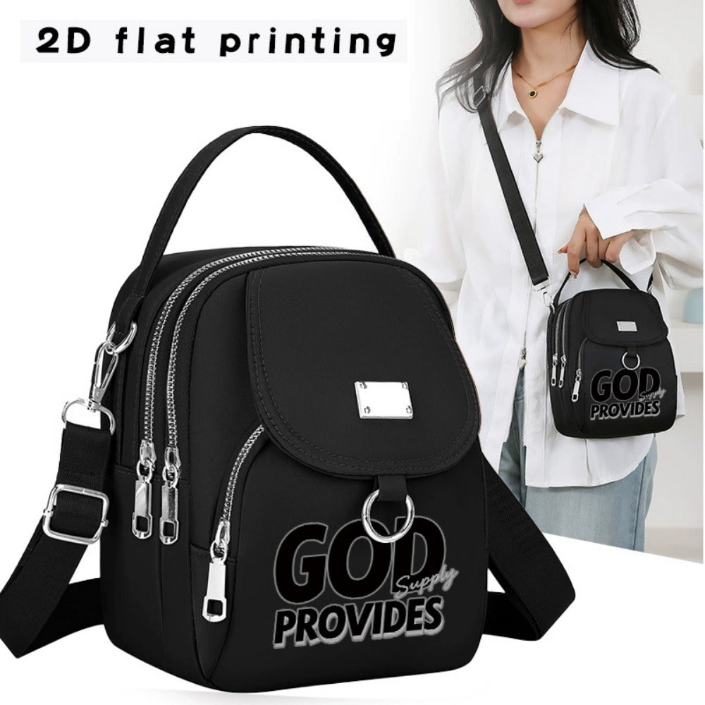 Crossbody Bag for Women – for Work & Everyday Use, 2d Print Pattern Versatile Phone – detail view 3