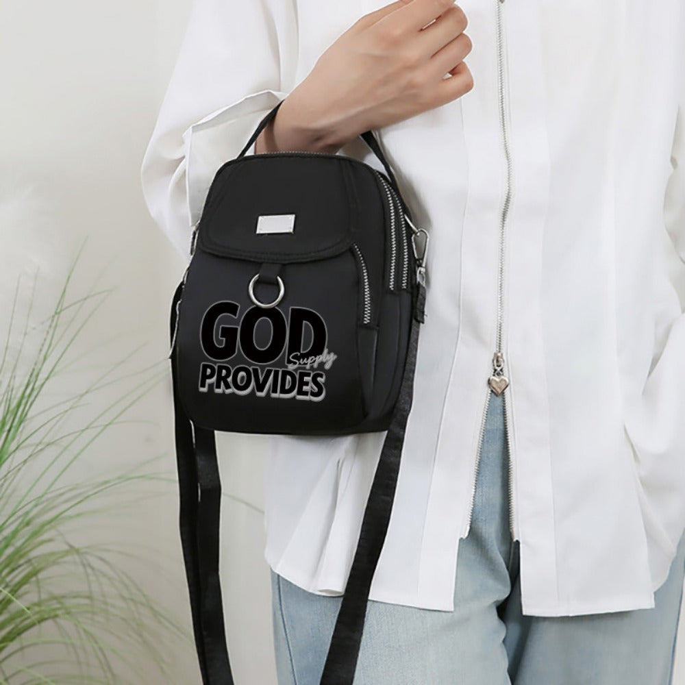 Crossbody Bag for Women – for Work & Everyday Use, 2d Print Pattern Versatile Phone – detail view 8